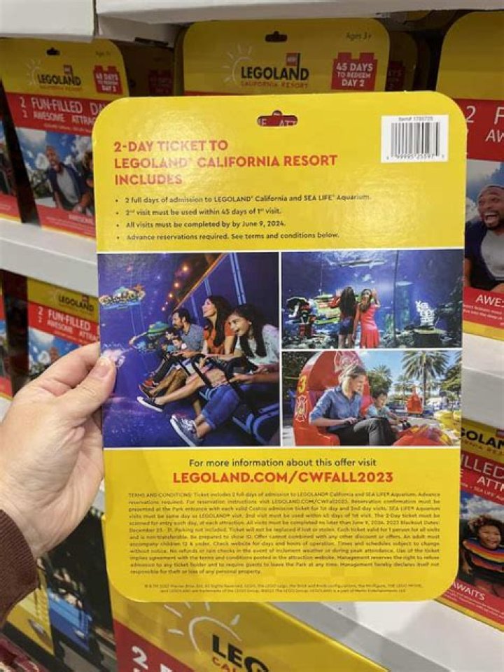 Can I get Legoland tickets at Costco?
