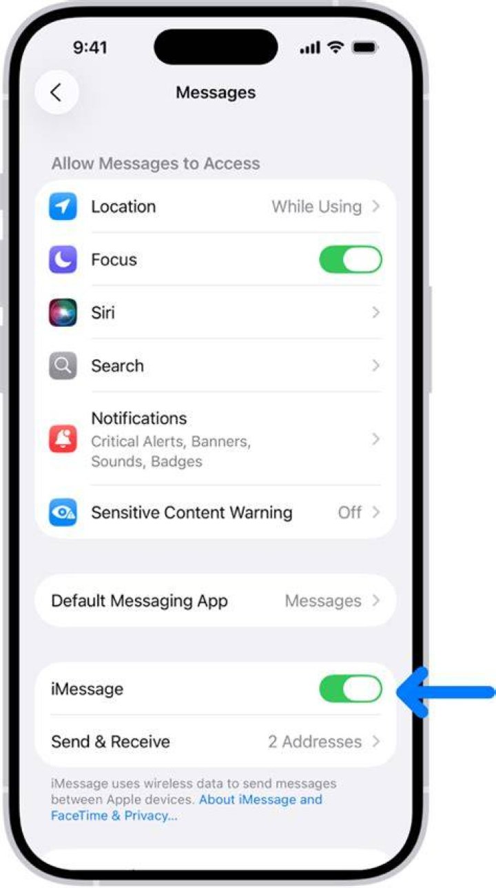 Can Imessage receive Facebook messages?