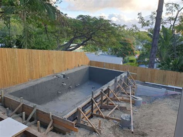 Can you build your own concrete pool?