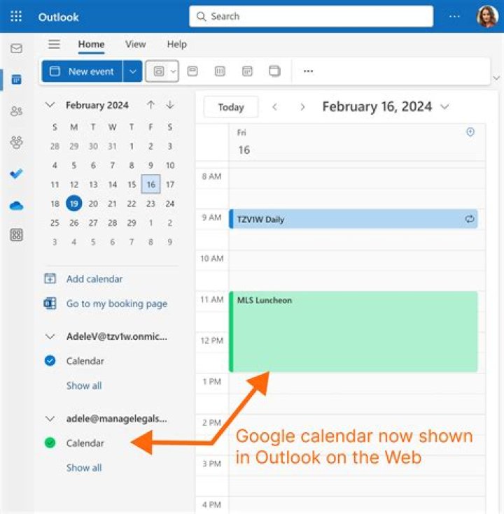 Can you export an Outlook calendar to Google?