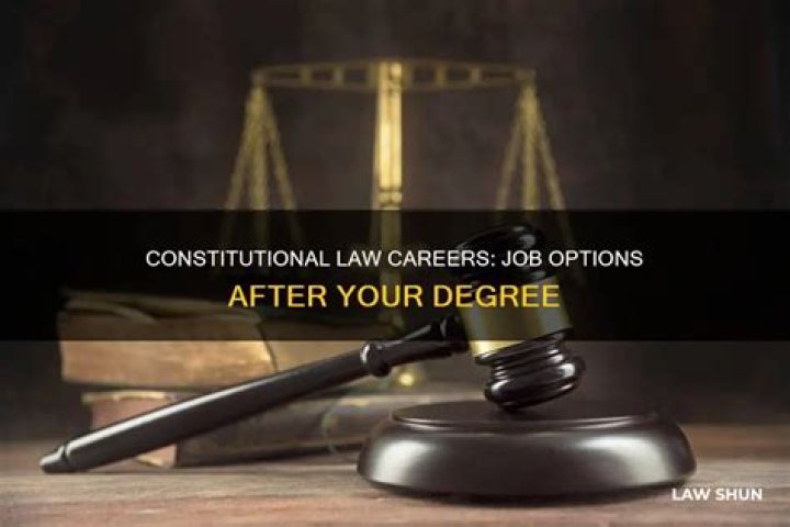 Can you get a degree in constitutional law?