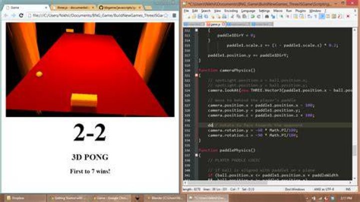 Can you make a game with three Js?