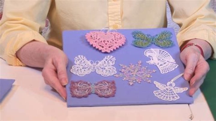 Can you make lace on an embroidery machine?