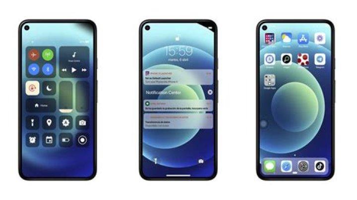 Can you use a launcher on iPhone?