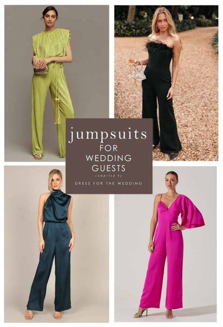 Can you wear a jumpsuit to an evening wedding?