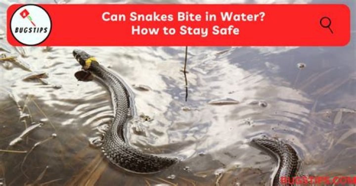 Do common water snakes bite?
