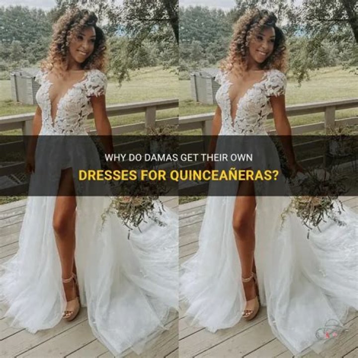 Do Damas pay for their own dresses?
