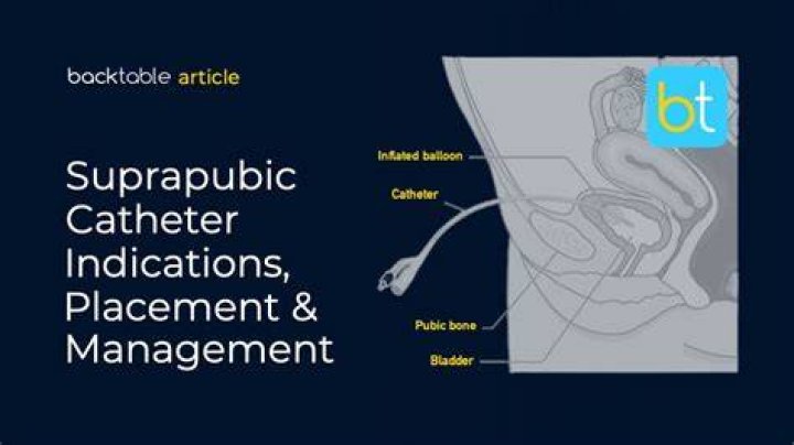 Do suprapubic catheters need to be flushed?