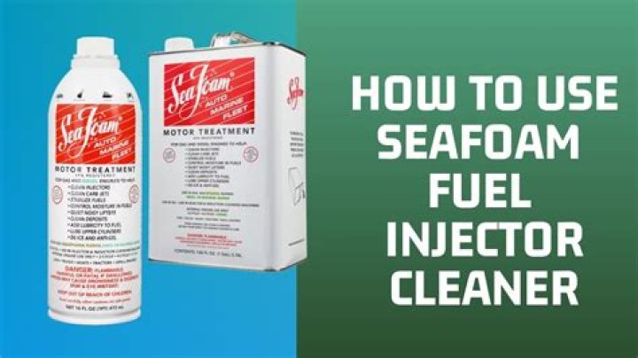 Does seafoam clean fuel system?