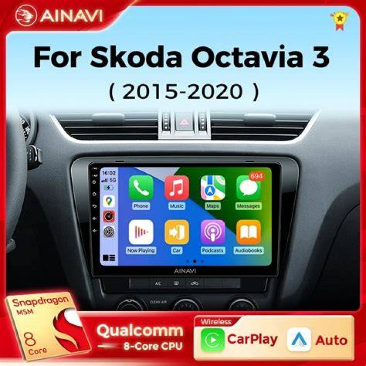Does Skoda Octavia have wireless CarPlay?