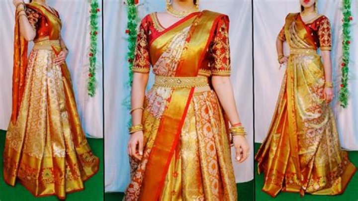 How can I style myself in saree?