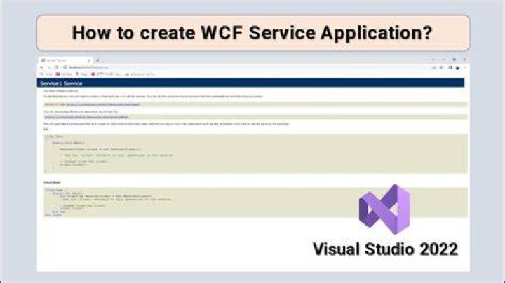 How do I add WCF to Visual Studio?