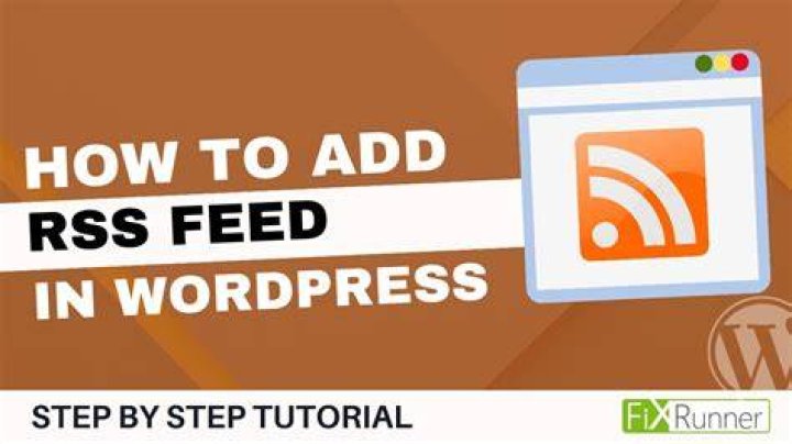 How do I display an RSS feed on my website?