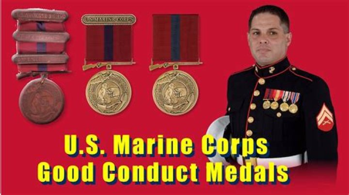 How do I get a good conduct ribbon USMC?