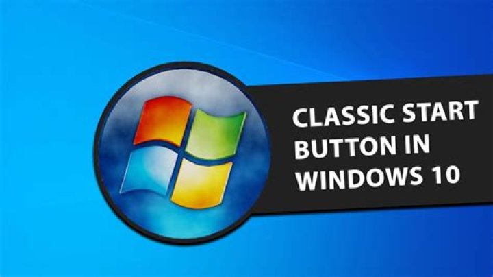 How do I get the Start button back on Windows 10?