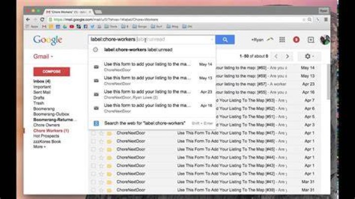 How do I go to my Gmail Inbox?