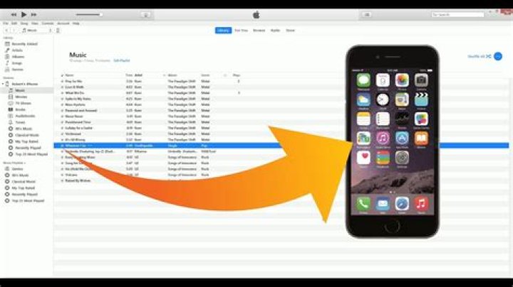 How do I manually add music to my iPhone from iTunes?