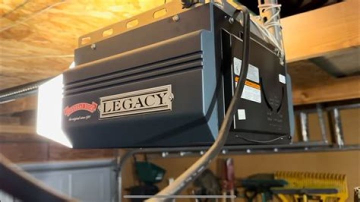 How do I reset my legacy garage door opener?
