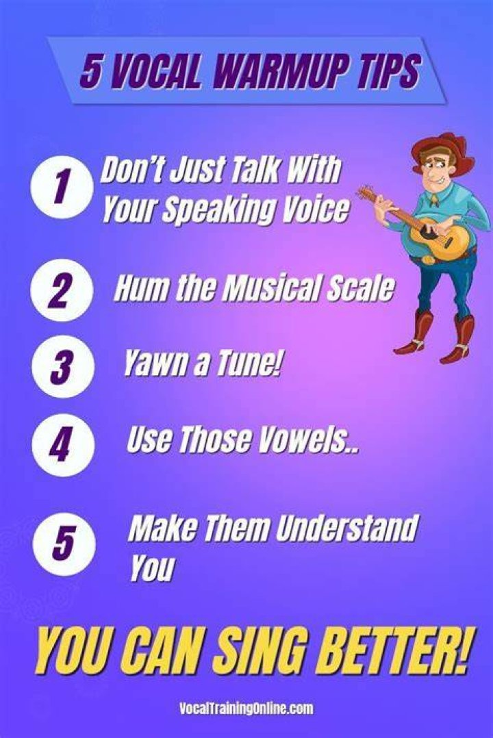 How do I warm up my vocal range?