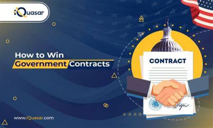 How do you get a government contract award?