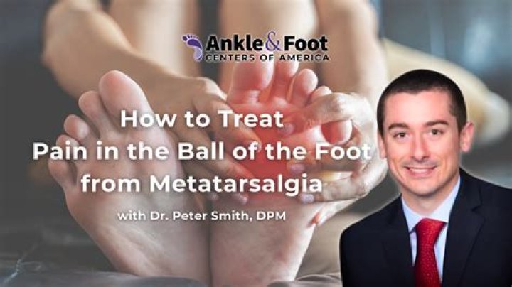 How do you get rid of metatarsalgia?