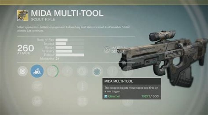 How do you get the MIDA multi-tool in Destiny 1?