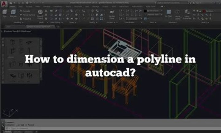 How do you measure the width of a polyline?