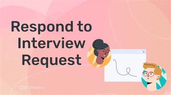 How do you respond to an email for an interview?