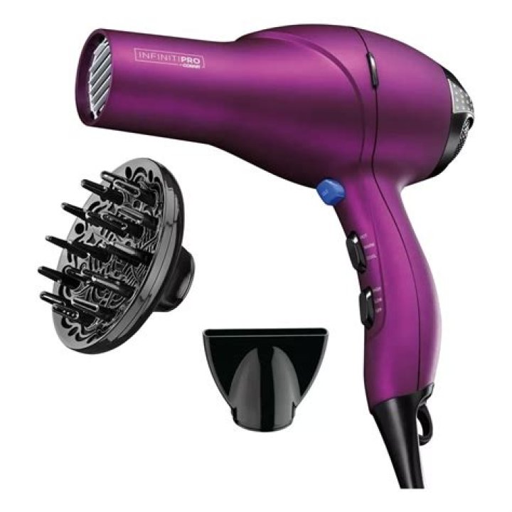 How hot does a 1875 watt hair dryer get?