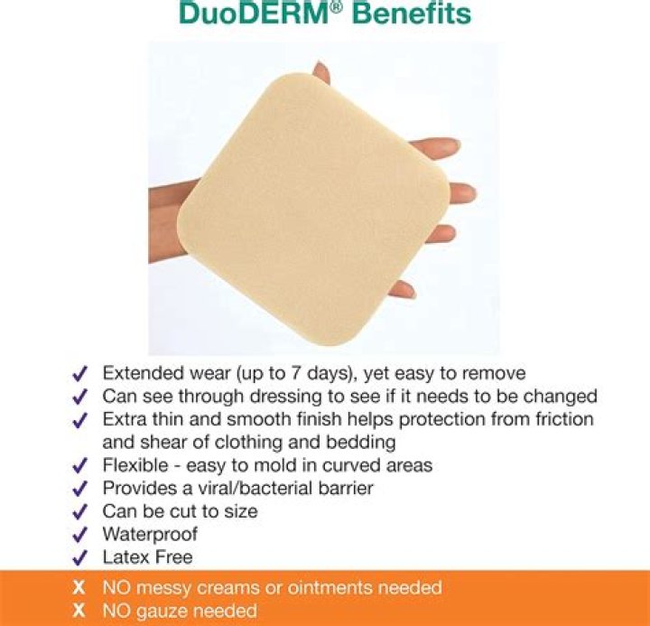 How long do you leave on DuoDERM?