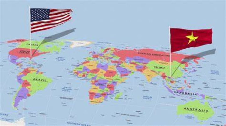 How long is USA to Vietnam?