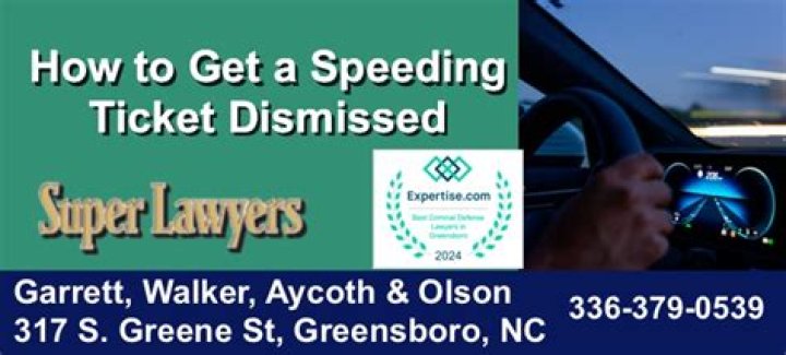 How much does a lawyer cost for a speeding ticket in NC?