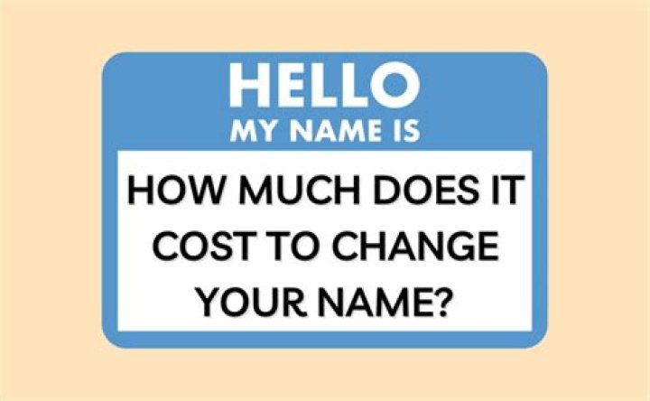 How much does it cost to change your name in Tarrant County Texas?