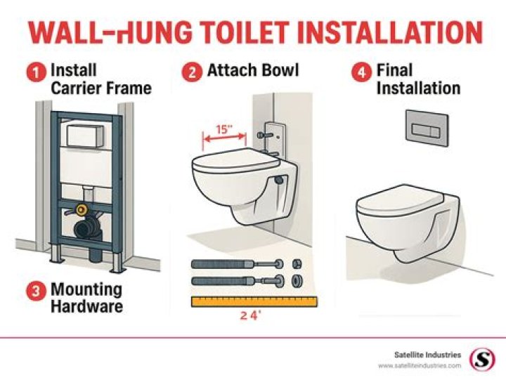 How much weight does a wall mounted toilet support?