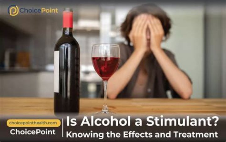 Is alcohol also a stimulant?