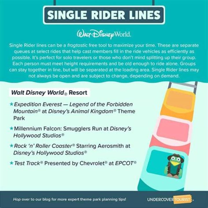 Is Disney doing single rider lines 2021?