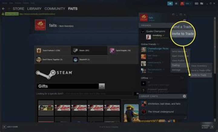 Is it possible to trade Steam games?