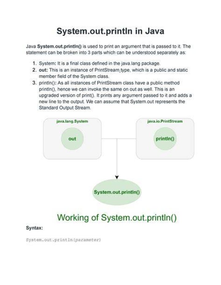 Is system out an object in Java?