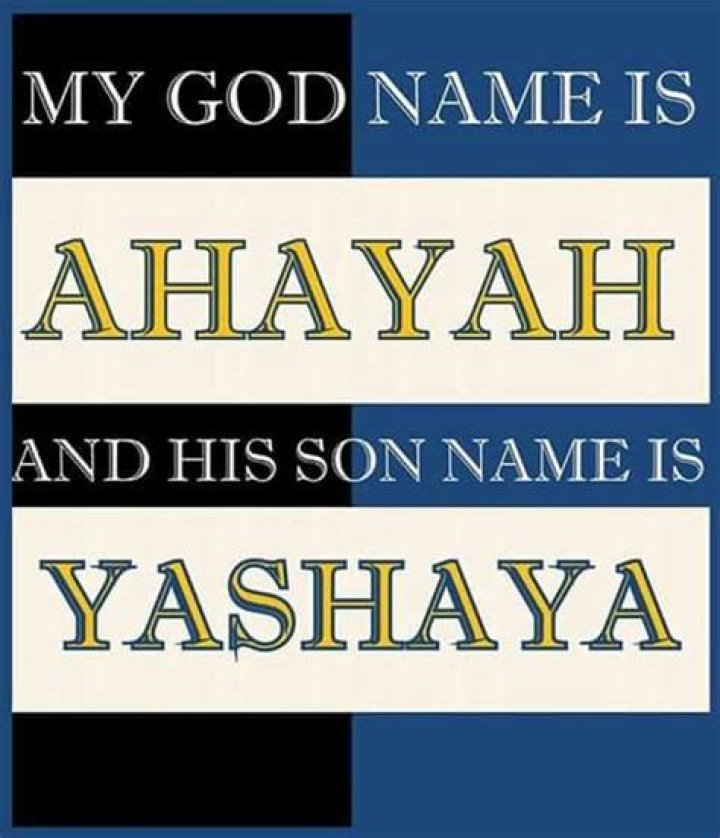 Is the name Ahayah in the Bible?