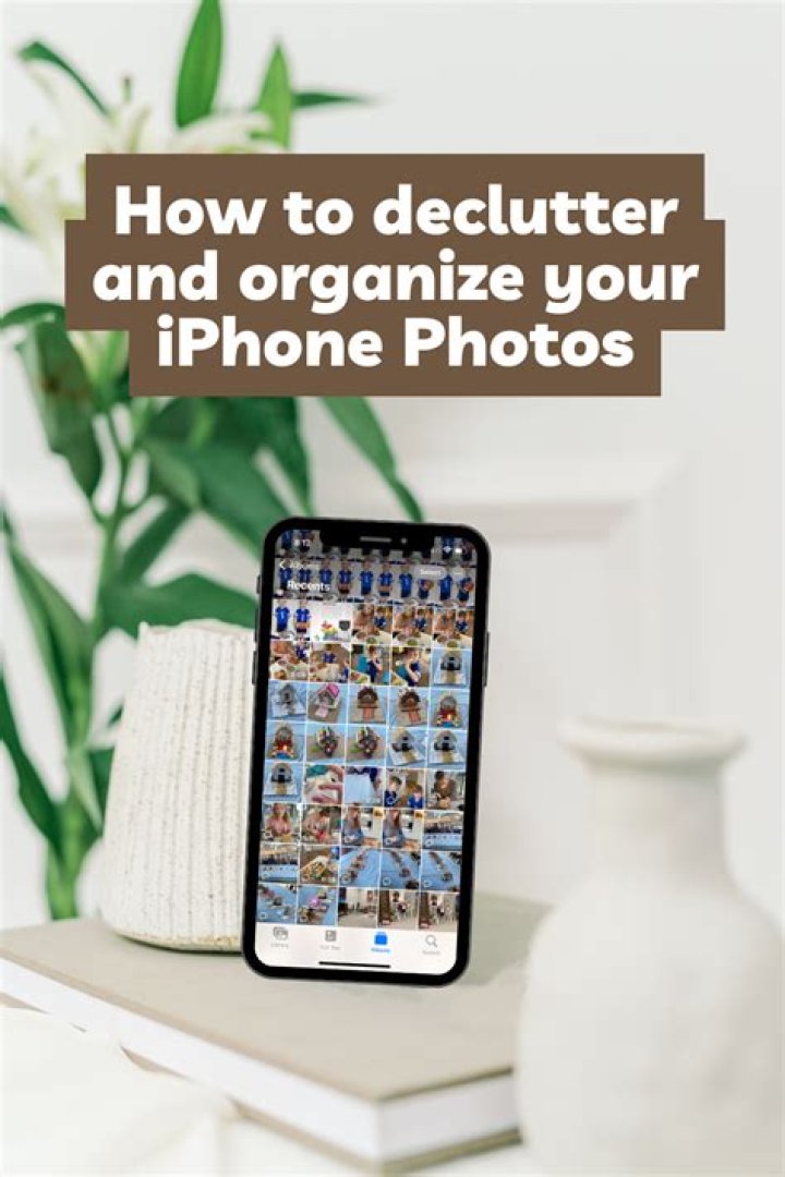 Is there an app to organize photos on iPhone?