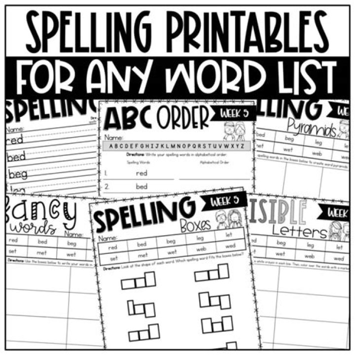 What are good spelling activities?