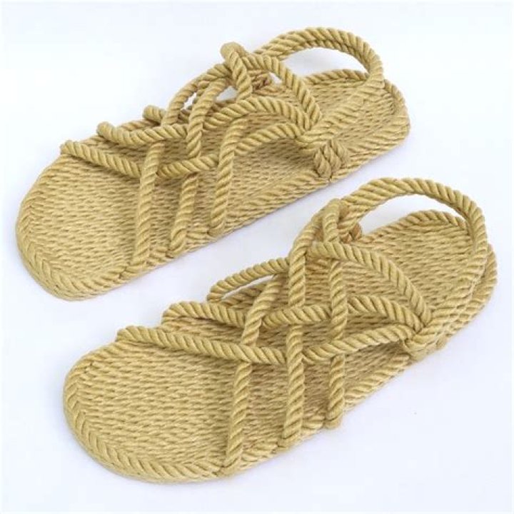 What are rope sandals called?