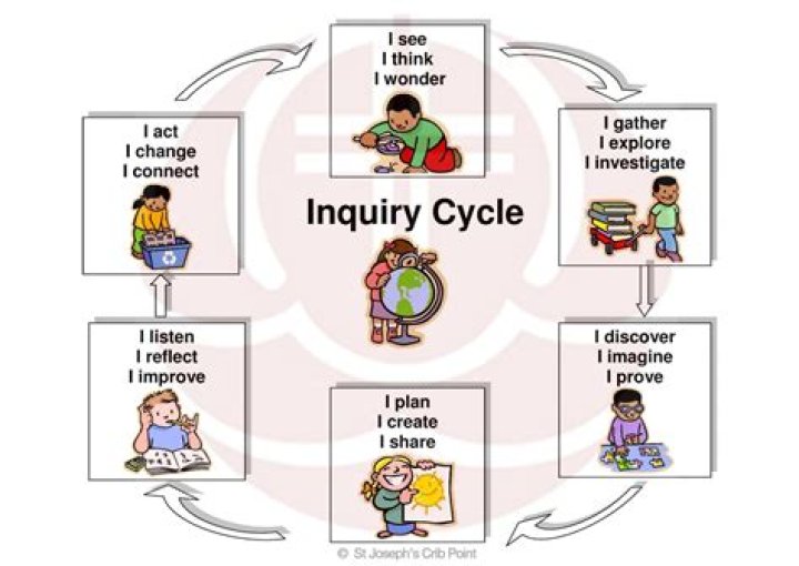 What are the 4 steps of the inquiry cycle?