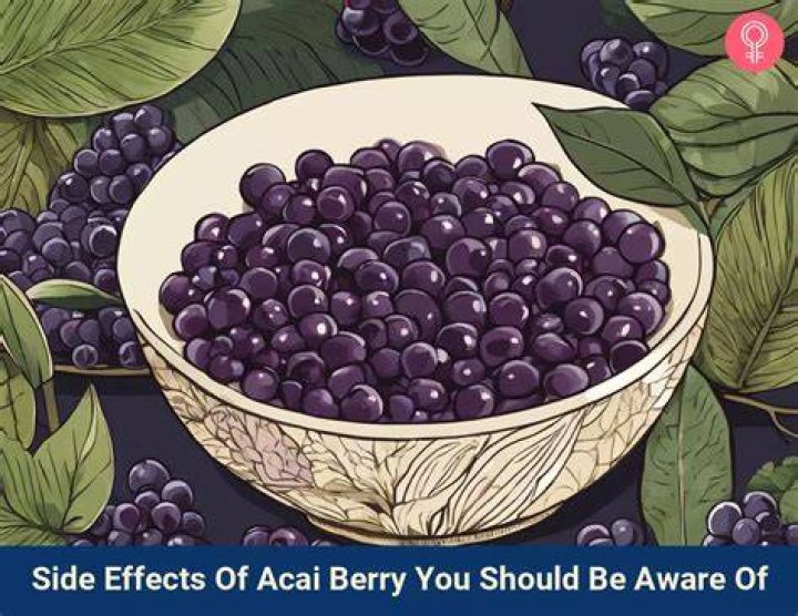 What are the side effects of acai berry?