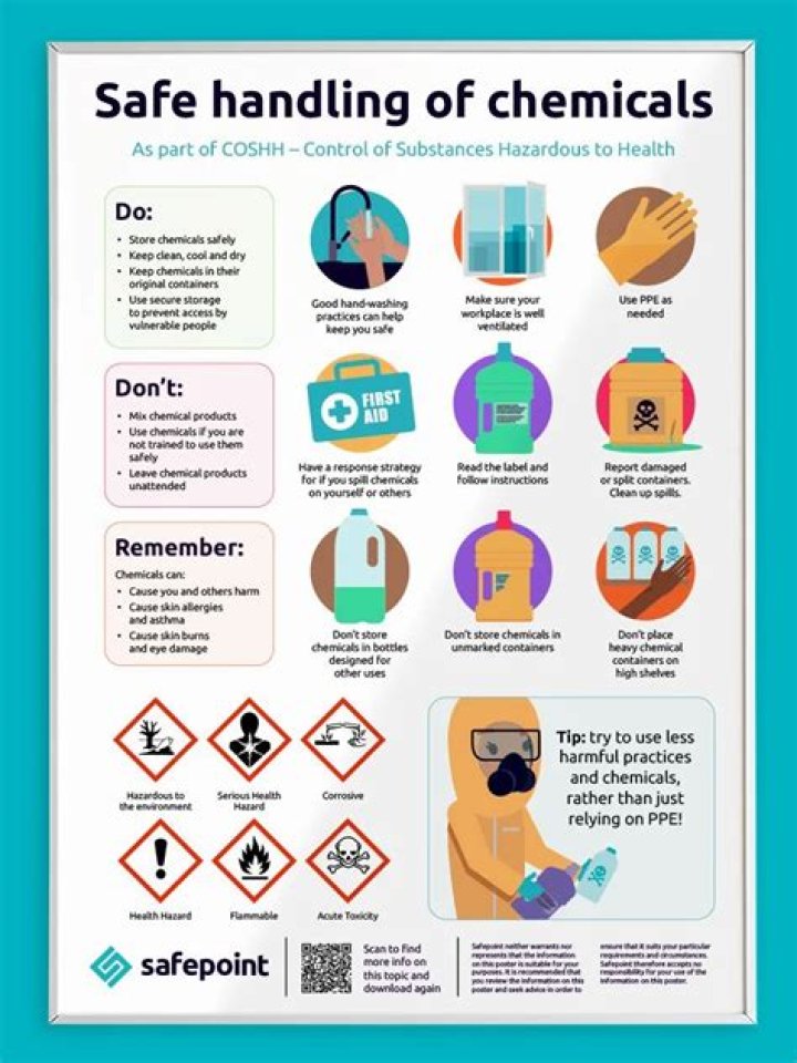What chemicals do hospitals use to disinfect?