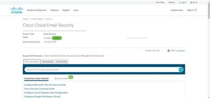 What Cisco device stops spam?