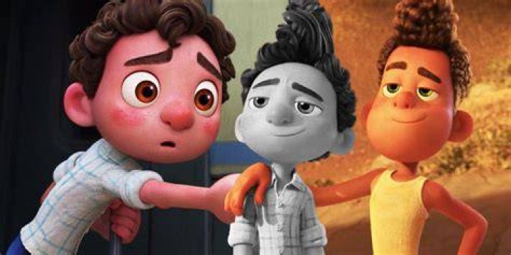 What did Alberto say to Luca at the end in Italian?