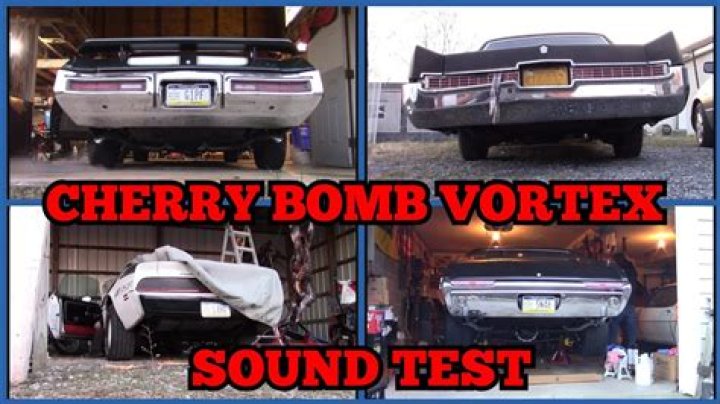 What does a cherry bomb do to your exhaust?