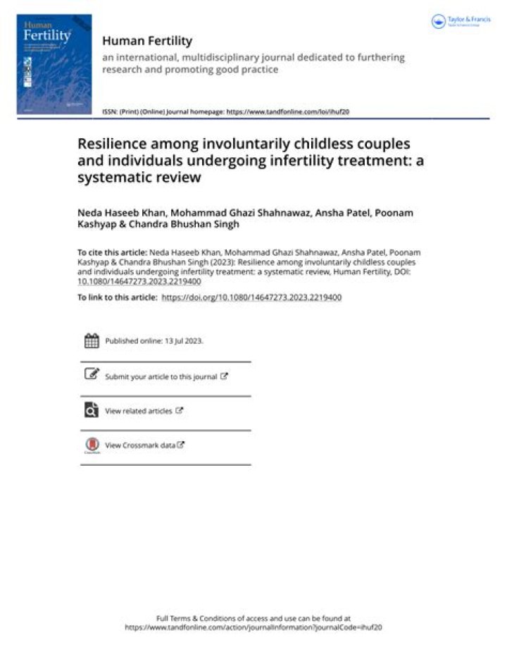 What does involuntarily childless mean?