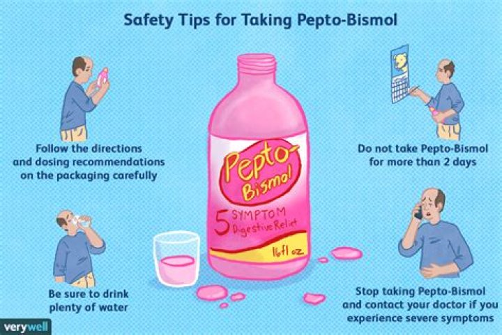 What happens if you overdose on Pepto-Bismol?